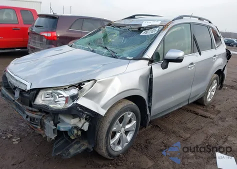 2014 Subaru Forester 2.5I Touring из США, поврежденный, VIN JF2SJAMC4EH407362